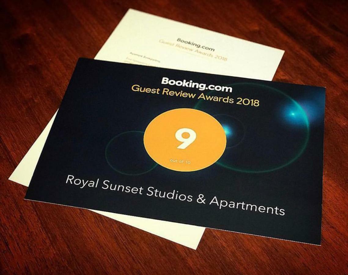 Royal Sunset Studios & Apartments Limassol Bagian luar foto